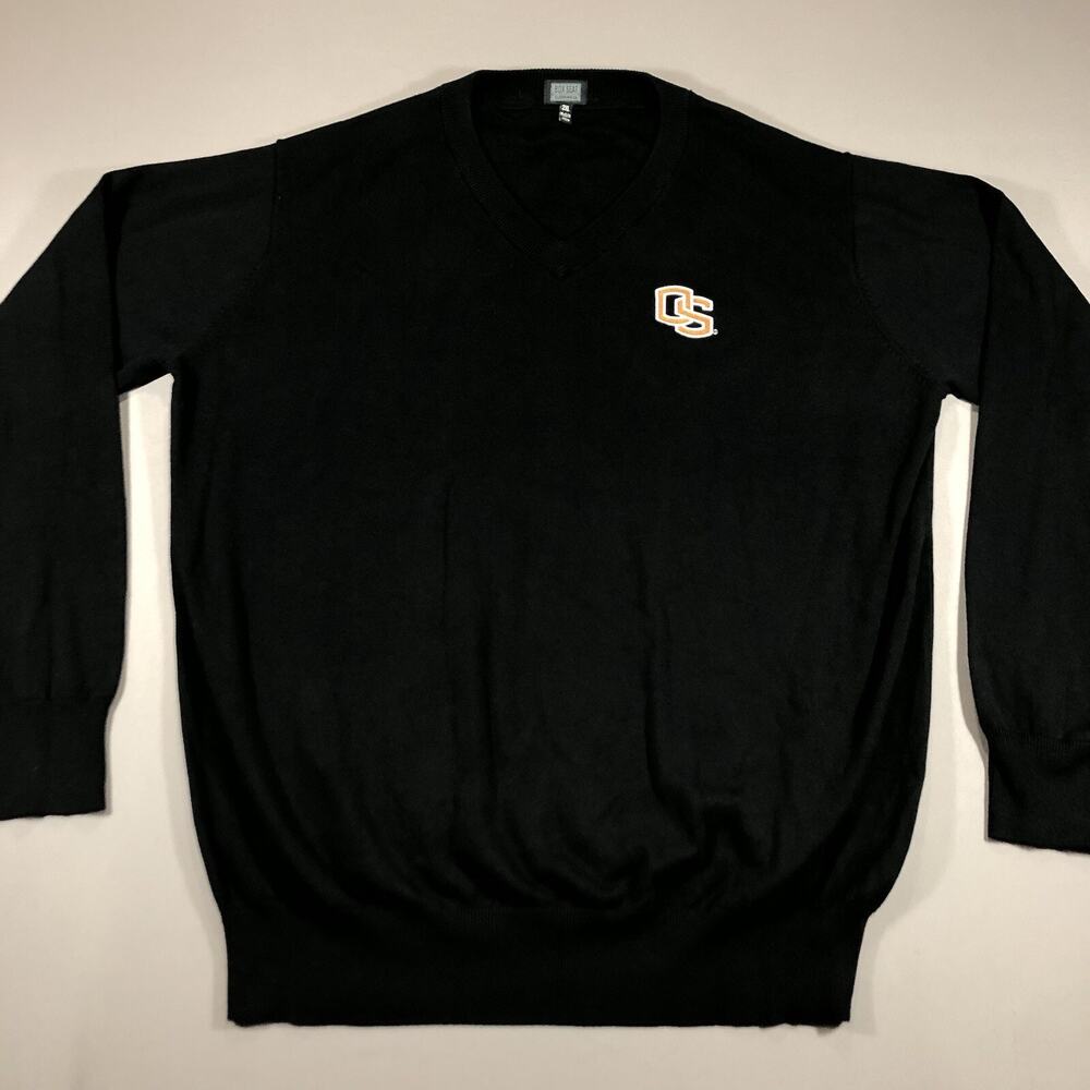 Oregon State Beavers Sweater Box Seat Clothing Black XXL OSU